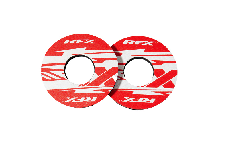 Paire de donuts de poignée RFX sport (X Rouge) 