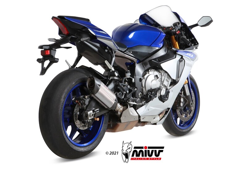 Silencieux MIVV Suono titane/carbone - Yamaha YZF1000R1 