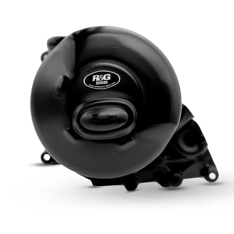 Couvre-carter droit R&G RACING Race Series - Black Ducati Streetfighter V4 S 