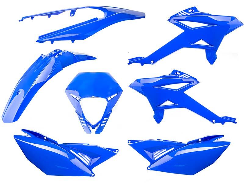Kit plastique O PARTS bleu brillant - Beta RR 50 (11-20) 
