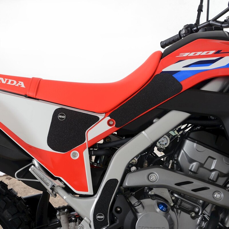 Kit grip de réservoir R&G RACING 4 pièces translucide - Honda CRF300L 