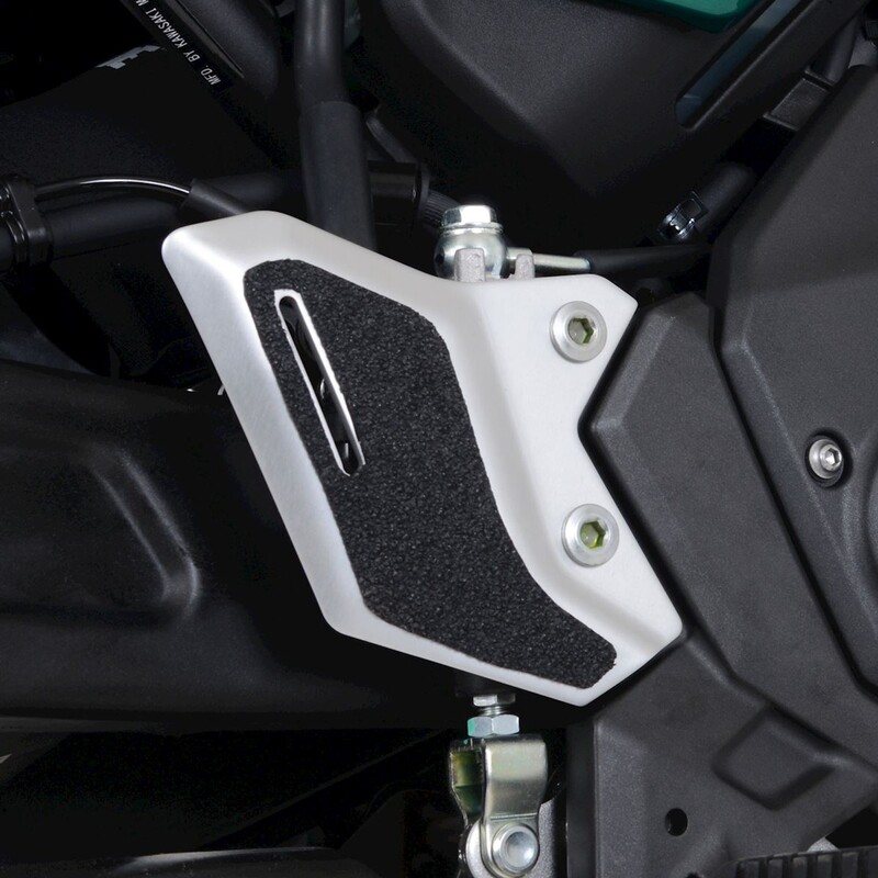 Kit protection de cadre R&G RACING noiur (2 pièces) - Kawasaki Z650RS 