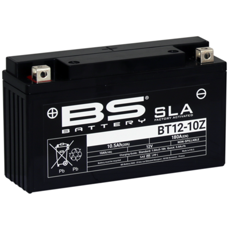 Batterie BS BATTERY SLA sans entretien activé usine - BT12-10Z 
