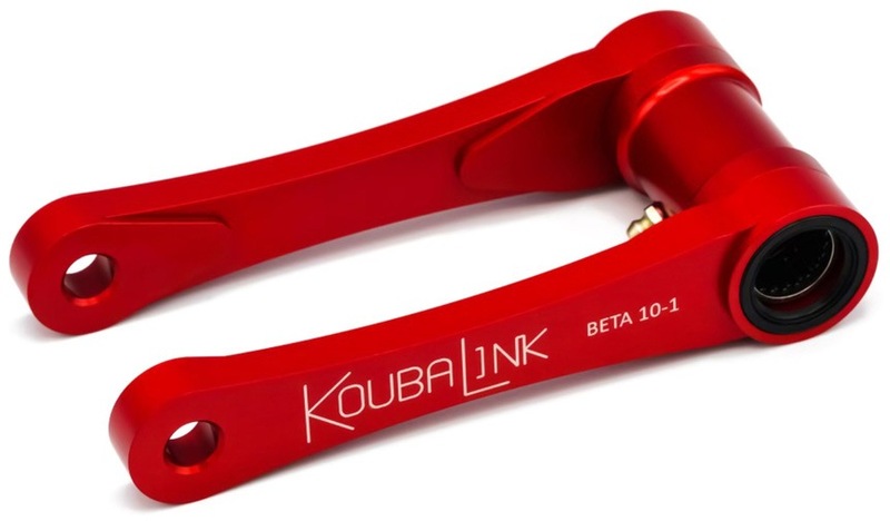 Kit de rabaissement de selle KOUBALINK (31.8 - 41.3 mm) rouge - Beta 