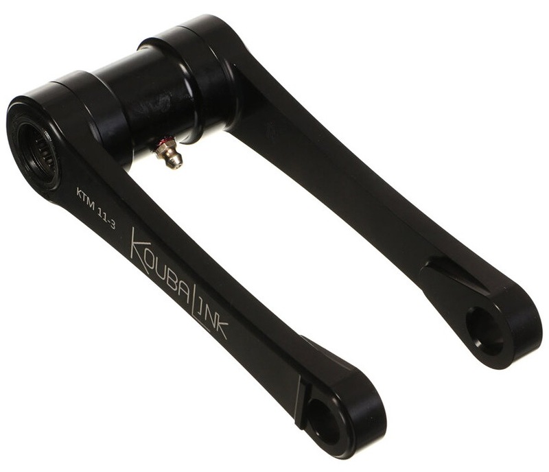 Kit de rabaissement de selle KOUBALINK (25.4 mm) noir - Husqvarna 