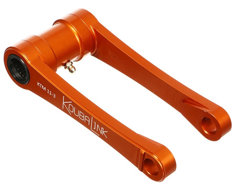 Kit de rabaissement de selle KOUBALINK (25.4 mm) orange - Gas Gas / Husqvarna / KTM 