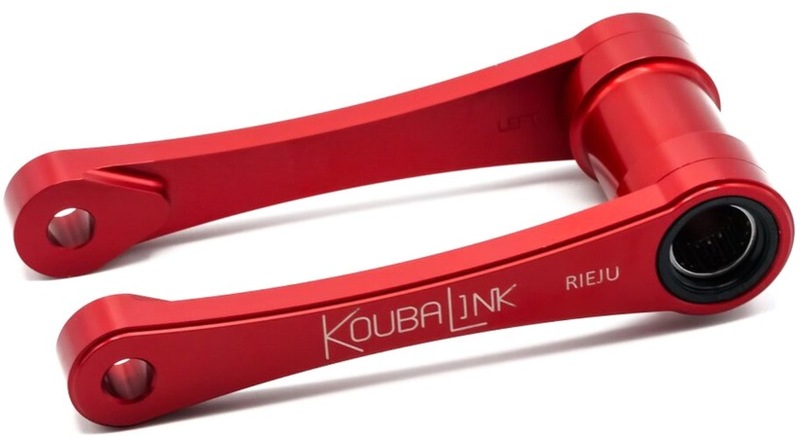 Kit de rabaissement de selle KOUBALINK (38.1 mm) rouge - Gas Gas / Rieju 