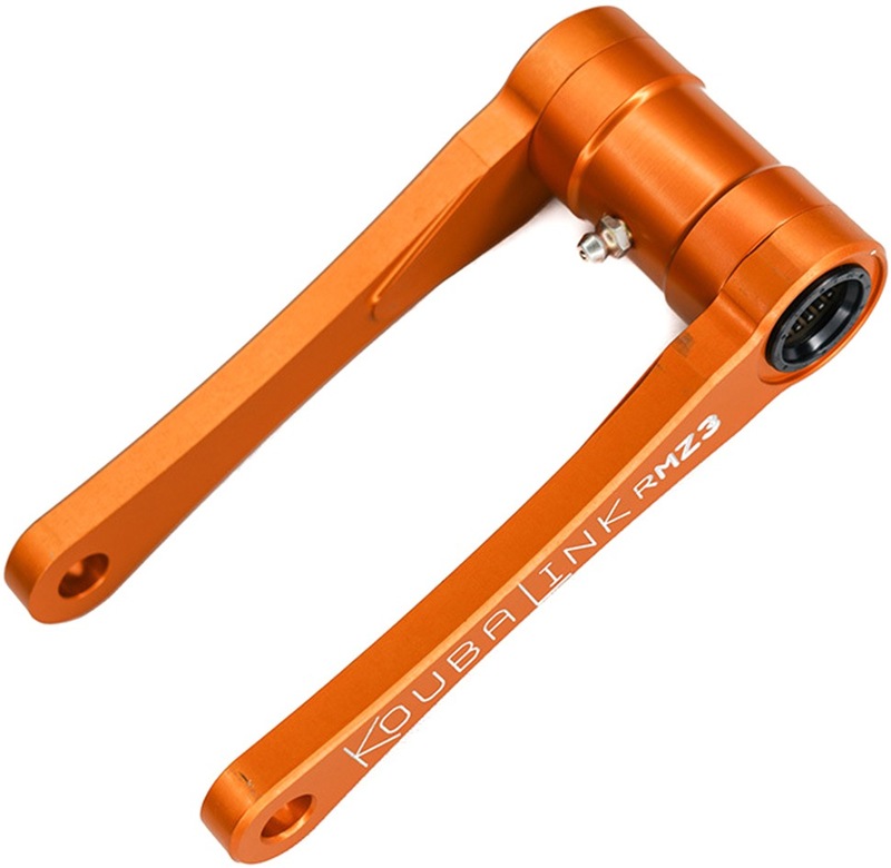 Kit de rabaissement de selle KOUBALINK (44.5 mm) orange - Suzuki 