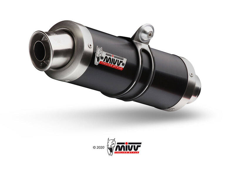 Silencieux MIVV GP Slip-On acier inoxydable noir - Honda CBR 1000 RR 