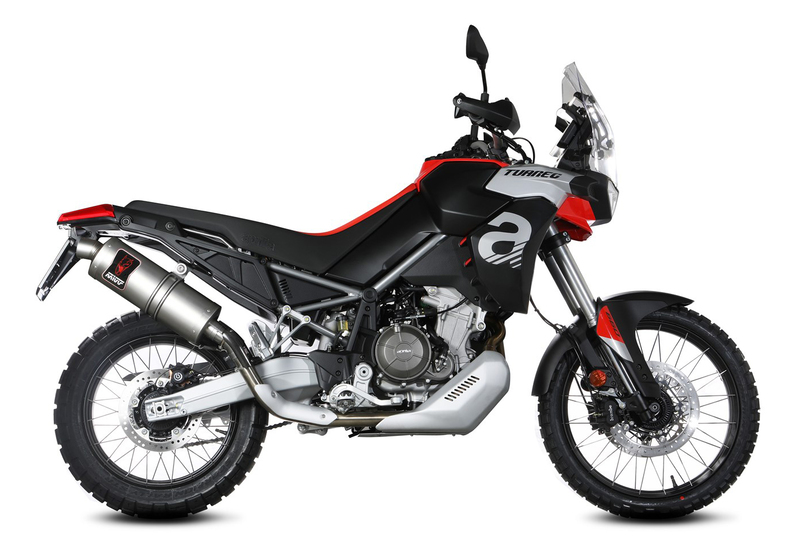 Silencieux MIVV Dakar Slip-On acier inoxydable - Aprilia Tuareg 660 