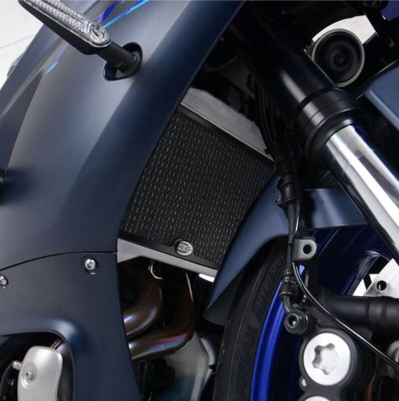 Protection de radiateur R&G RACING Pro titane - Yamaha R7 