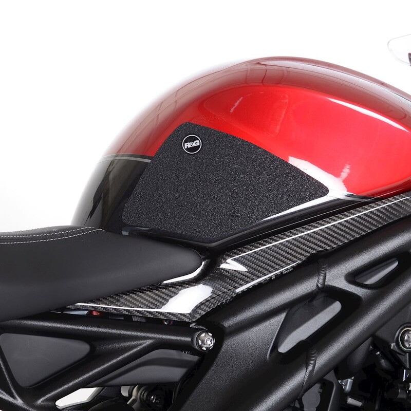 Kit grip de réservoir R&G RACING 2 pièces - noir Triumph Speed Triple 1200RR 