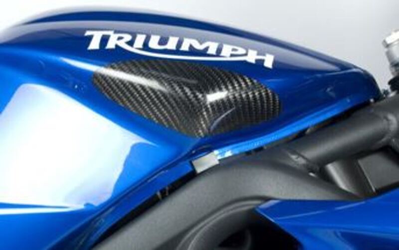 Sliders de réservoir R&G RACING carbone - Triumph Speed Triple 1200 RS/RR 