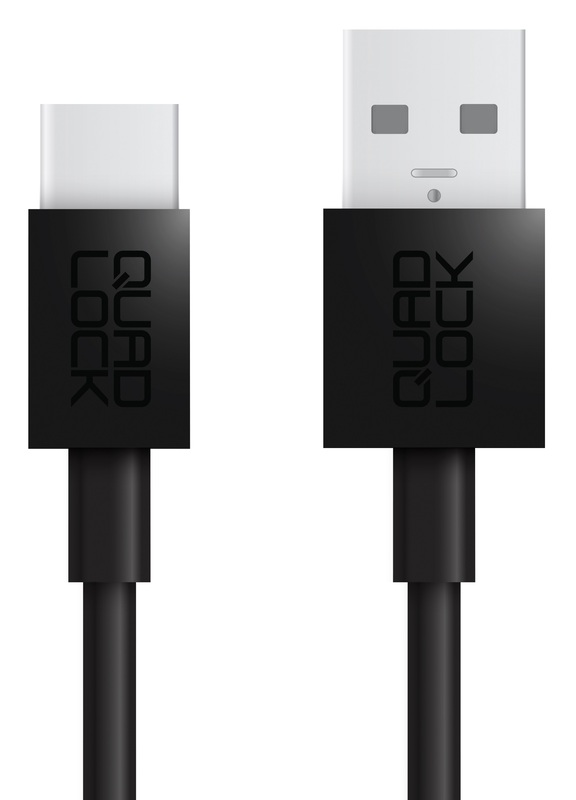 Câble USB A vers USB C QUAD LOCK - 20 cm 