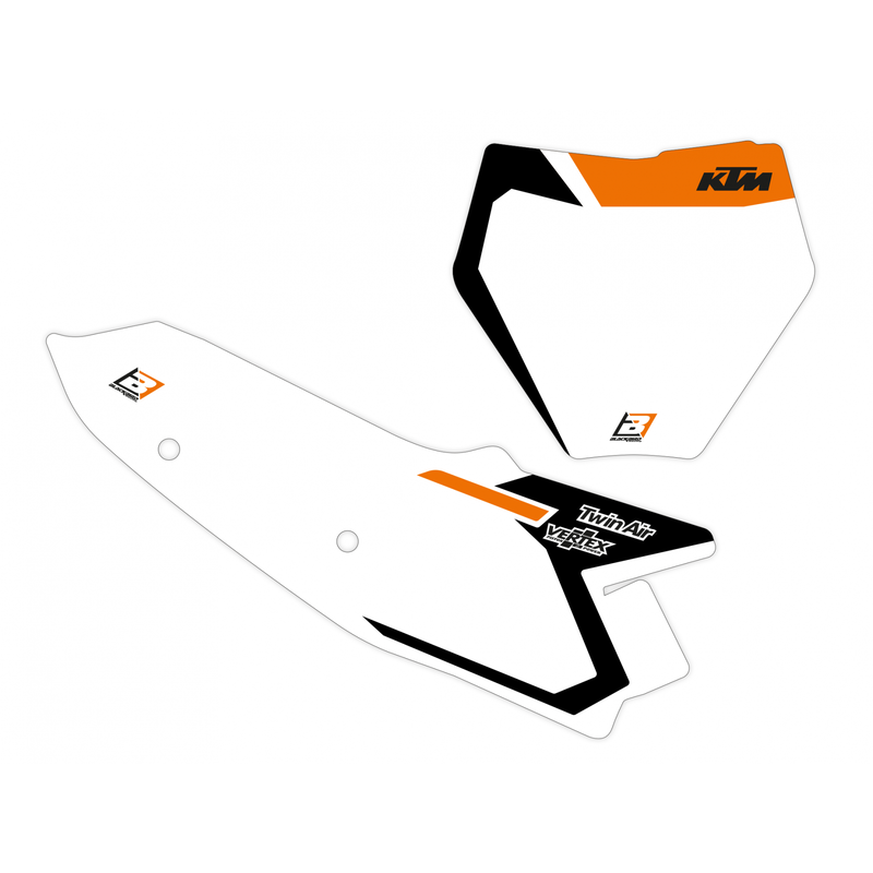 Fonds de plaque BLACKBIRD KTM Graphic - KTM SX/SXF 