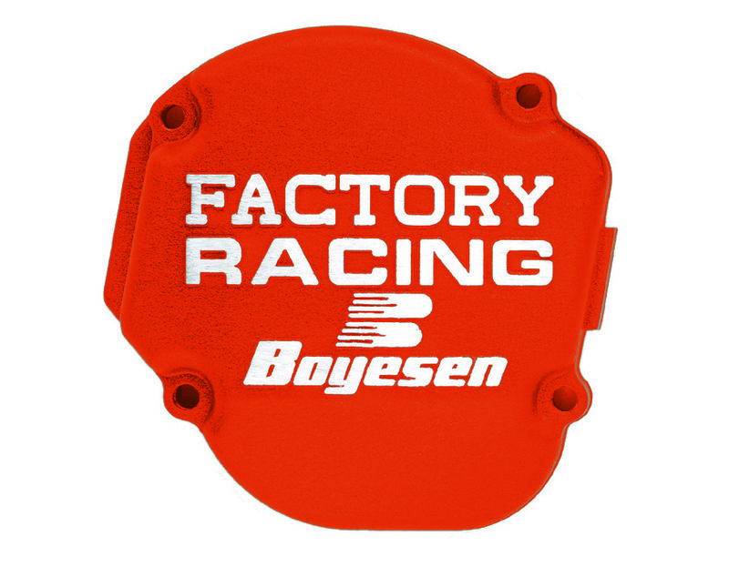 Couvercle de carter d'allumage BOYESEN Factory Racing orange 