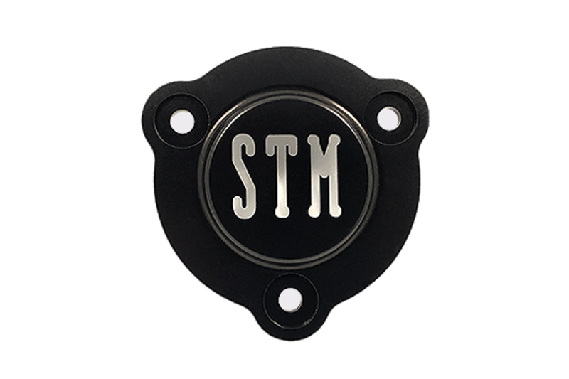 Cache plaque de pression STM noir - Ducati Panigale V4 