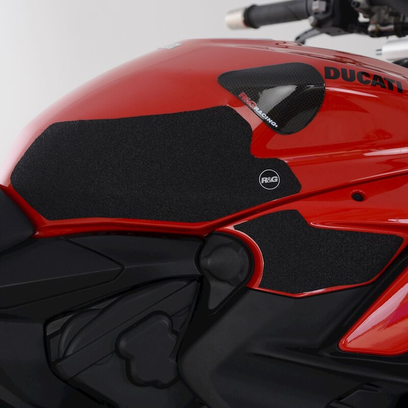 Grip de réservoir R&G RACING - Noir 