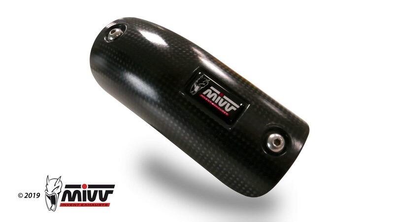 Pièce détachée MIVV pare-chaleur en carbone - Yamaha Tenere 