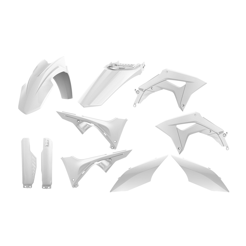 Kit plastique POLISPORT blanc - Honda CRF 150L 