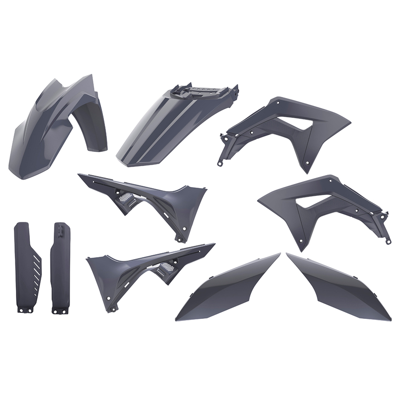 Kit plastique POLISPORT gris - Honda CRF 150L 