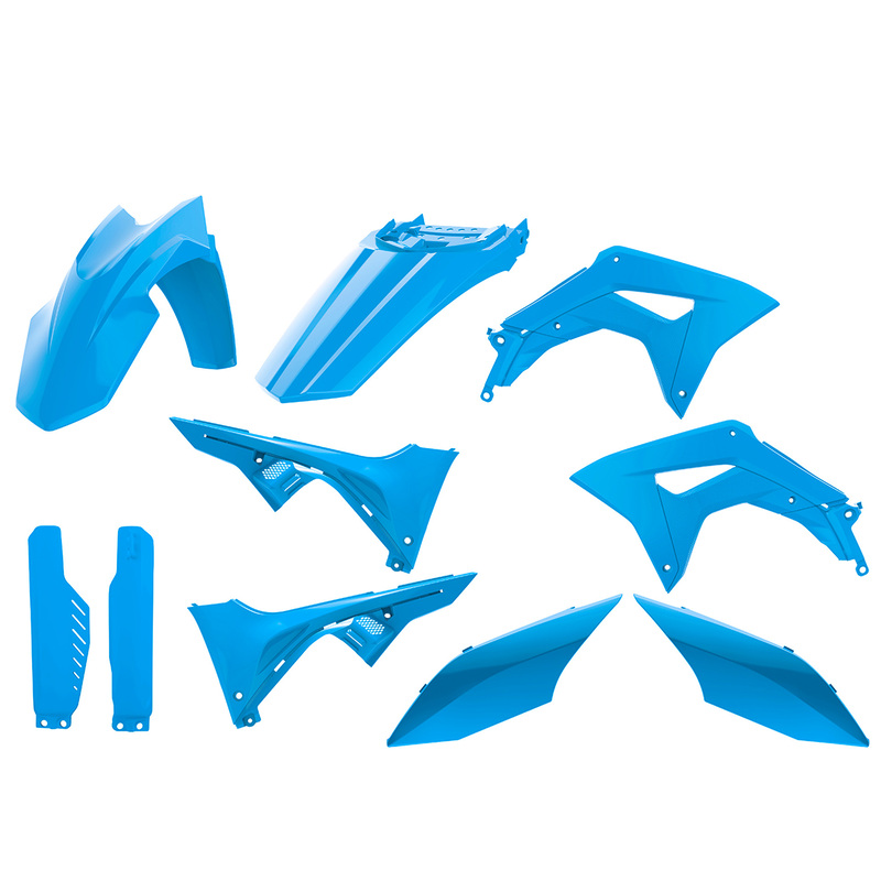 Kit plastique POLISPORT bleu - Honda CRF 150L 
