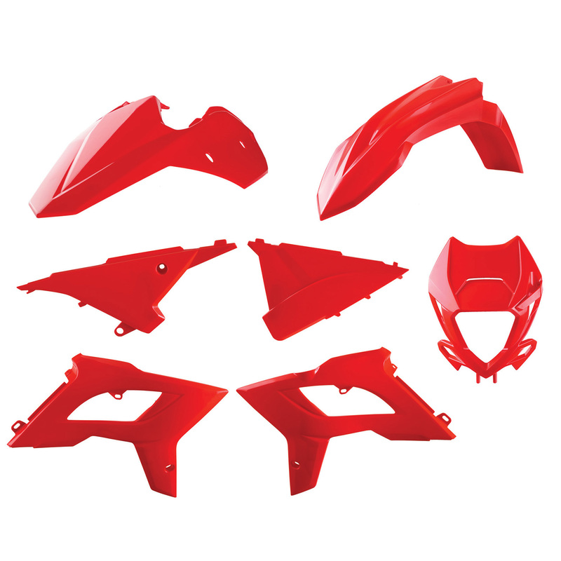 Kit plastique POLISPORT rouge - Beta RR 2T/4T 