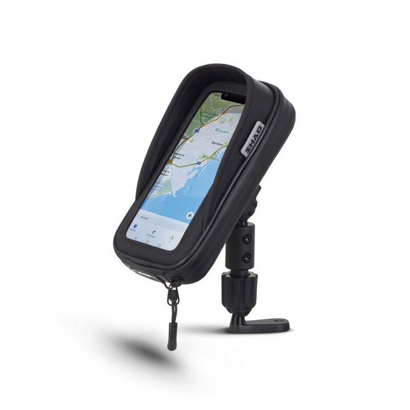Support pour Smartphone SHAD SG62 fixation retroviseur - 160 x 80 mm 