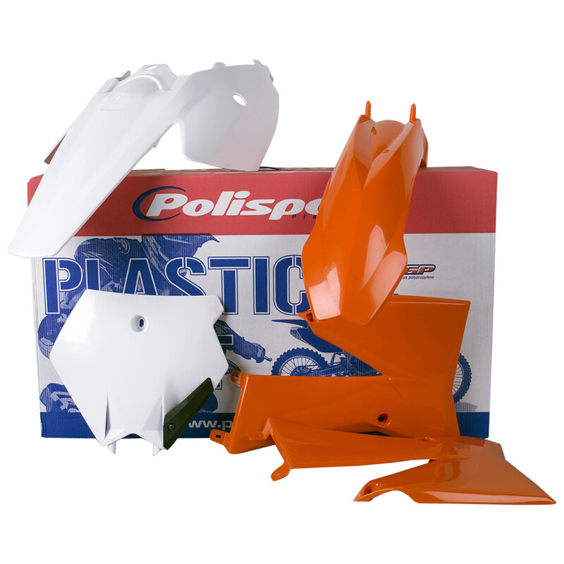 Kit plastique POLISPORT couleur origine (11-12) - KTM SX 85 