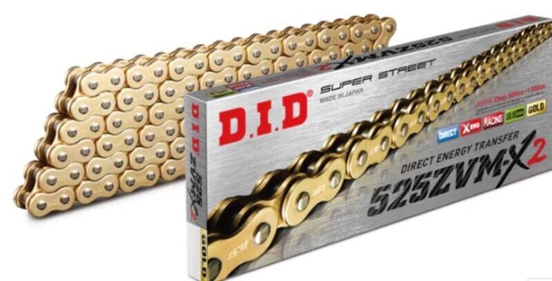 Chaîne de transmission D.I.D 525ZVM-X2 X-Ring 525 