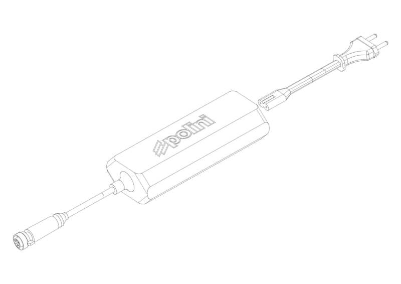 Chargeur de batterie E-Bike POLINI 3A 