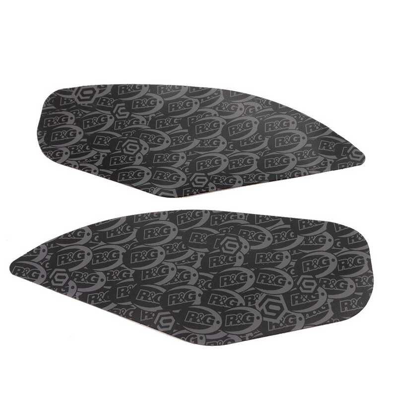 Kit grip de réservoir 2 pièces R&G RACING Race Grip - noir 