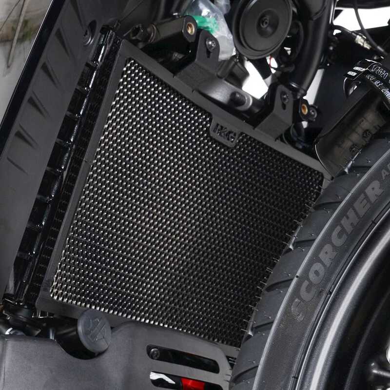 Protection de radiateur R&G RACING noir - Harley-Davidson 