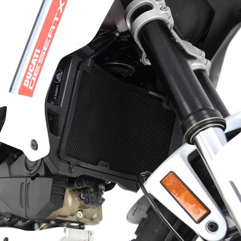 Protection de radiateur R&G RACING noir - Ducati 