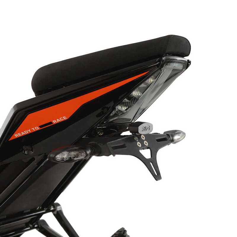 Support de plaque R&G RACING noir 