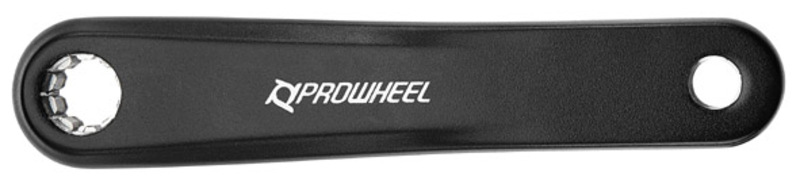Manivelle gauche PROWHEEL E-Bike 172.5mm ISIS - Bosch / Yamaha 