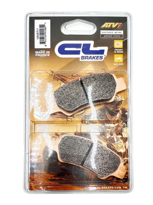 Plaquettes de frein CL BRAKES Quad métal fritté -  C1262ATV1 