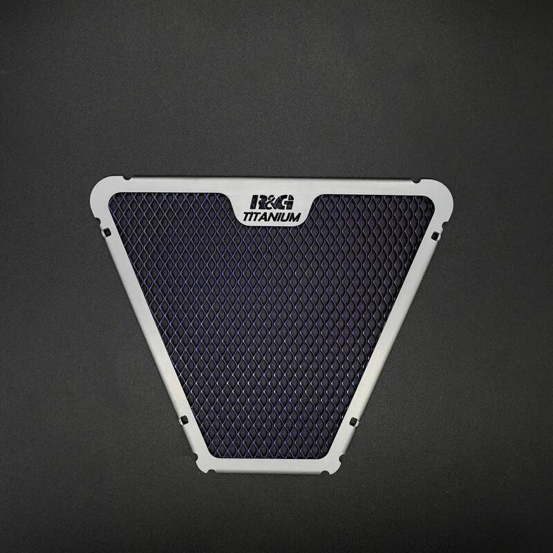 Protection de radiateur d'huile R&G RACING - titane 