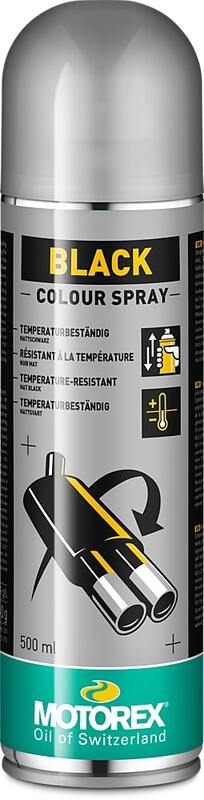Vernis noir MOTOREX Colour Spray - 500 ml 
