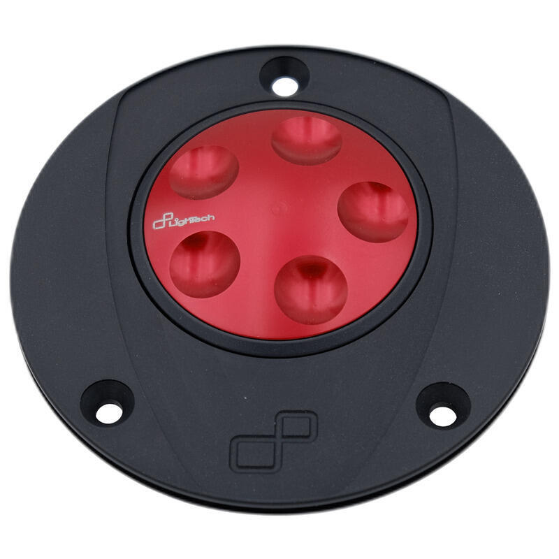Bouchon de réservoir LIGHTECH - Push/Pull - Rouge 