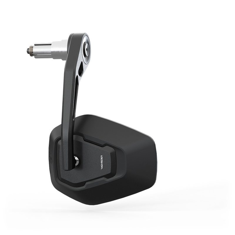 Rétroviseur embout de guidon HIGHSIDER pro Esagano-RS EVO - noir/noir 