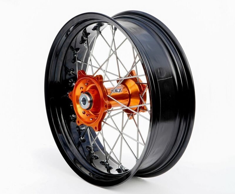 Roue arrière complète RFX Race SM 17x4,50 