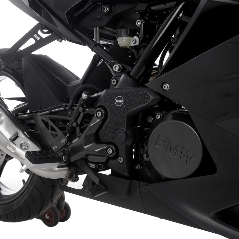 Adhésif anti-frottement R&G RACING noir 3 pièces 