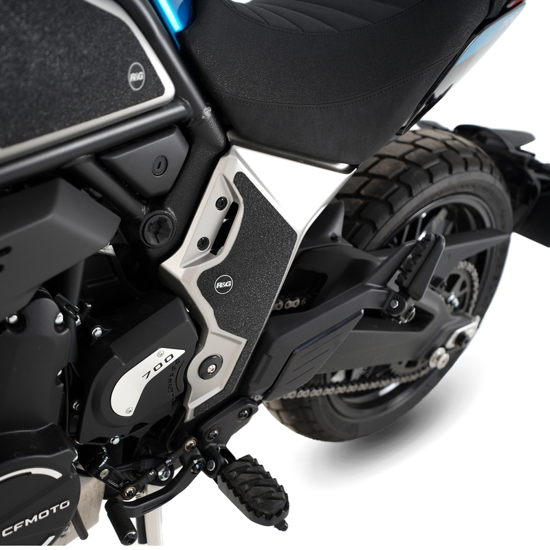 Adhésif anti-frottement R&G RACING noir 4 pièces 
