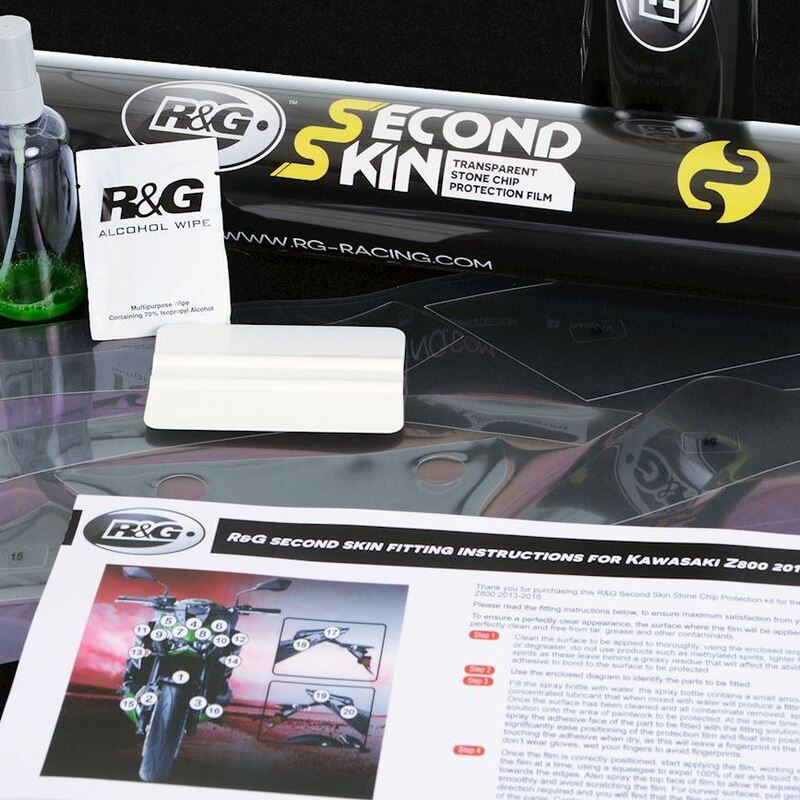 Seconde peau R&G RACING transparent 