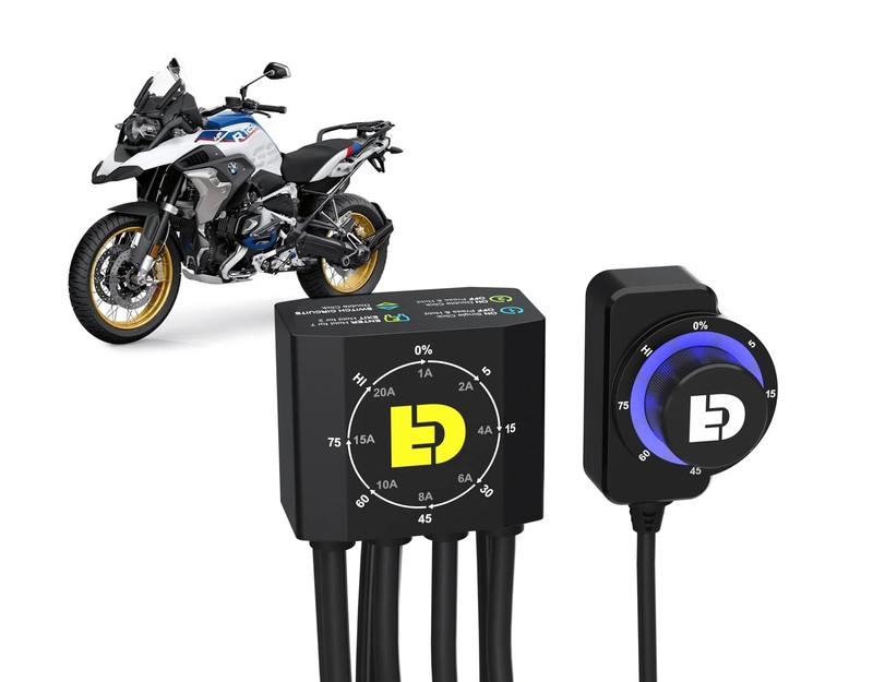 Contrôleur d'éclairages DENALI DialDim pour BMW R1250GS 