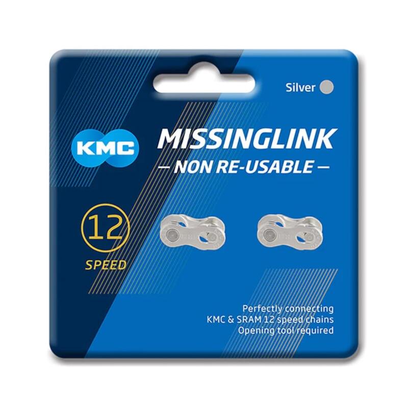 Maillon de rechange KMC CL-552-NP 12S (x2) 