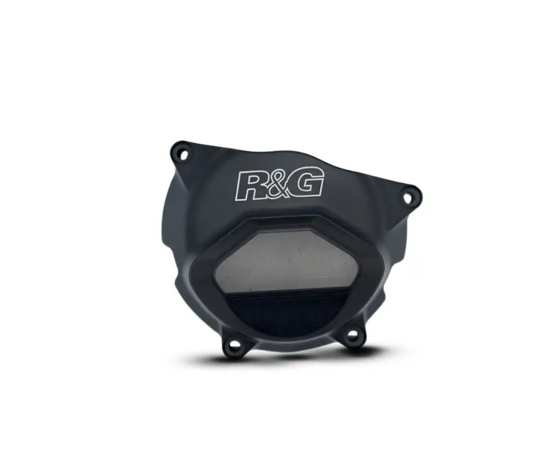 Couvre-carter gauche (alternateur) R&G RACING PRO noir