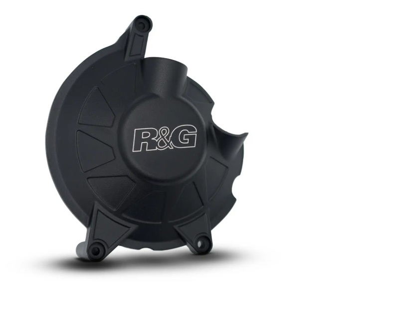 Couvre-carter droit (embrayage) R&G RACING PRO noir 