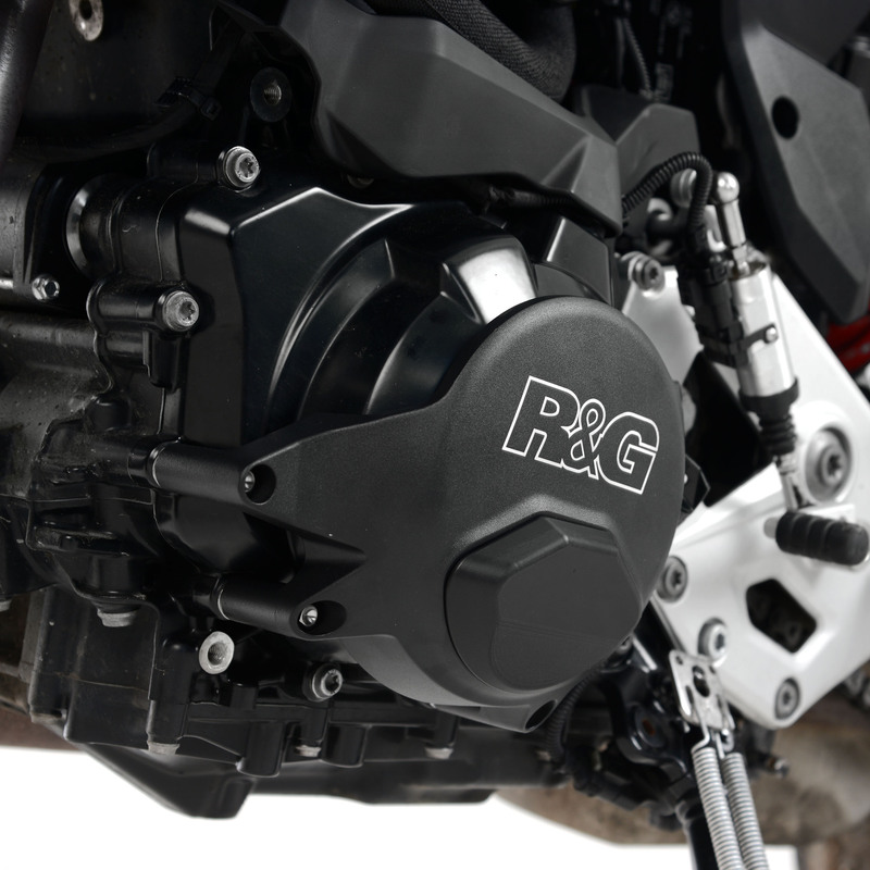 Couvre-carter gauche (alternateur) R&G RACING PRO noir 